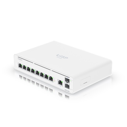Ubiquiti UISP-Console, UISP Host Console with an integrated switch, Multi-gigabit Ethernet Gateway, 1 Year Warranty