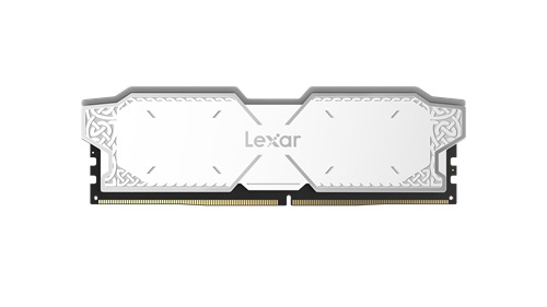*Limits Apply, contact your AM* Lexar LD5U16G60C38AG-RGD, Thor 6000 RGB, UDIMM, DDR5, 32GB(2x16GB), 6000MHz, CL38, 1.35V, White, Limited Lifetime Warranty