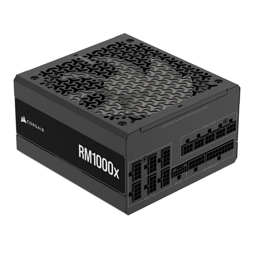 Corsair RMx Series RM1000x Fully Modular Power Supply (AU): 1000W, 80+ Gold, 4x PCIe, 12x SATA, 2x EPS, Zero RPM, ATX 3.1