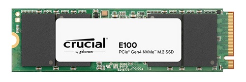 *Limits Apply, contact your AM* Crucial CT1000E100SSD8, 1TB, Gen4, NVMe SSD, M.2 PCIe4, 5000/4500 MB/s R/W, 80TBW, 350K/460K IOPS, 1M hrs MTTF, 3Year Warranty