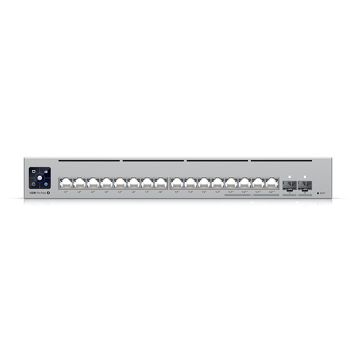 Ubiquiti USW-PRO-MAX-16-POE, UniFi Pro Max Gigabit PoE+ Switch, 4x 2.5Gbe PoE++ Ports, 12x Gigabit PoE+ Ports, 2x SFP+ Ports, Layer 2 Management, 1 Year Warranty