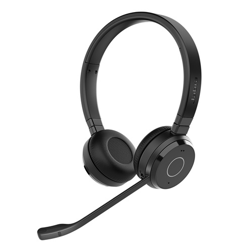 JABRA WIRELESS EVOLVE 65 TE UC STEREO BLUETOOTH HEADSET W/CHARGE STAND+ LINK 390A BT,USB-A