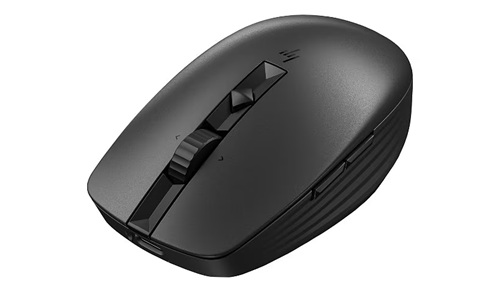 HP 6E6F0AA, 715 Rechargeable Bluetooth Mouse, Multi Device, Silent, USB-A, 1 Year Warranty