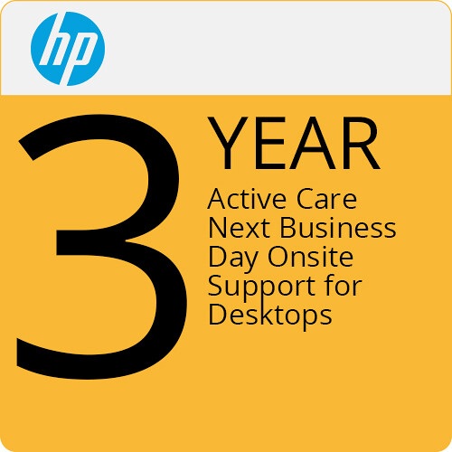 HP U18HGE, Active Care Onsite Hardware Support, Next Business Day, 3 Year Warranty