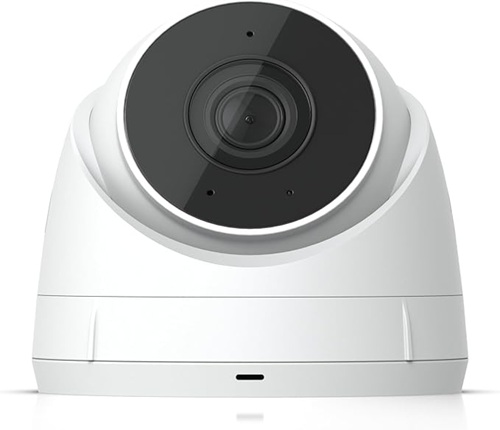 Ubiquiti UVC-G5-TURRET-ULTRA-B, IP66 Weatherproof 2K HD PoE Camera, UniFi G5 Turret Ultra, Ultra-compact, Tamper-resistant IK04, Long-range Night Vision, 1 Year Warranty