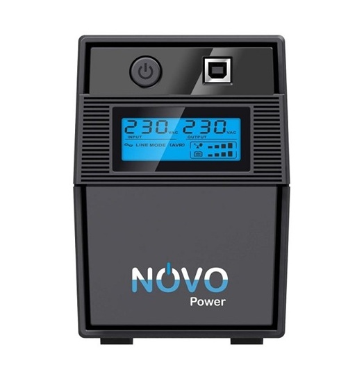 NovoPower LC1500AU, Line Interactive UPS with LCD Display, 1500VA, 900W, Tower, 3 Year Warranty