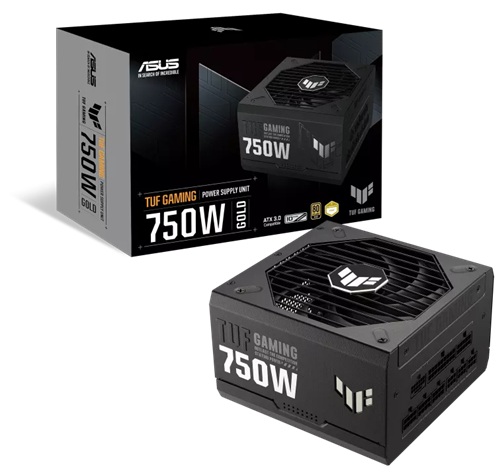 Asus TUF-GAMING-750G, 750W, 80 Plus Gold, Fully Modular, Fan: 135mm, ATX,10 Year Warranty