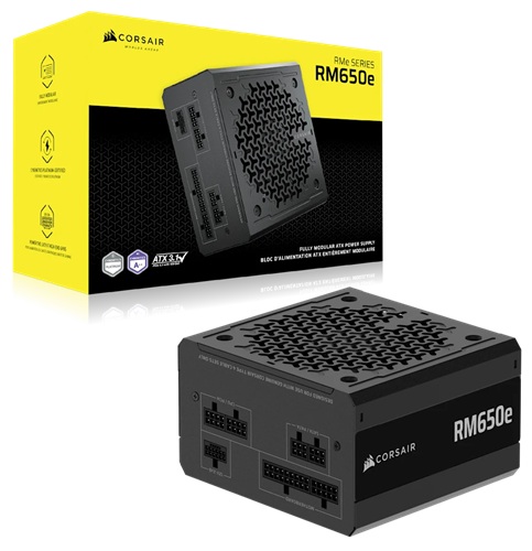 Corsair RMe Series RM650e, 650W, Fully Modular, 80 Plus Gold