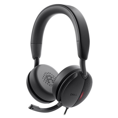 Dell 520-BBGF, WH5024 Pro Wired ANC Headset, Speaker Size: 40mm, Frequency: 20Hz~20kHz, Uni-Directional, USB-C, 2m, Win 11/10 64 Bit, Mac OS, Microsoft Teams Certified, Zoom Certified, 3 Year Warranty