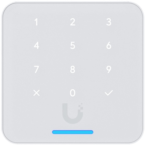 Ubiquit UA-G3-FLEX-W, Reader Flex,Third-generation NFC Card Reader With A Keypad & Apple Touch Pass Support, Outdoor IP55, Power via POE, White, 1 Year Warranty