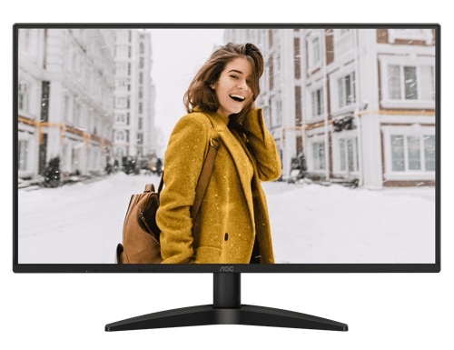 AOC 27B36H3, 27" FHD IPS Monitor, 1920x1080, 16:9, 4ms, 120Hz, Adaptive Sync, 1xHDMI, 1xVGA, VESA, Tilt, 3 Year Warranty
