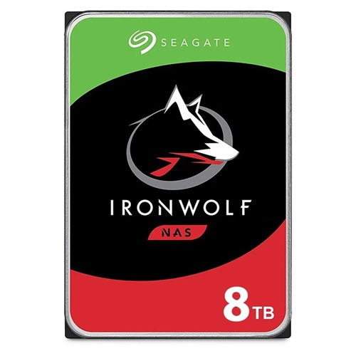 *Limit Apply..Contact your AM* Seagate ST8000VN002, IronWolf NAS, 8TB, 3.5", SATA 6Gb/s, 5400RPM, 256MB Cache, 3 Year Warranty