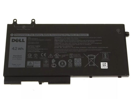 Dell 27W58, 3 Cell Battery, 42Wh, Li-ion, Type 1V1XF, 1 Year Warranty