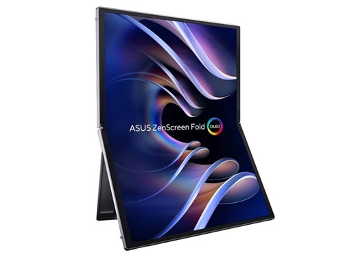 Asus MQ17QH, ZenScreen Fold, 17.3" QHD OLED Foldable Portable Monitor, 2560x1920, 16:9, 0.2ms, 60Hz, Mini HDMI, 2xUSB-C, 3 Year Warranty