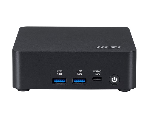 MSI CUBI NUC AI 1UMG-010BAU, Barebone Mini PC - intel Core Ultra 7-155H, 3 Year Warranty