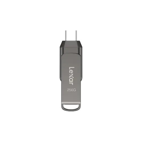 *Limits Apply, contact your AM* Lexar LJDD400032G-BNQNG, JumpDrive D400, Titanium, 32GB, USB3.1 Type-A and Type-C, Read Speed: Up to 100MB/s, 5 Year Warranty