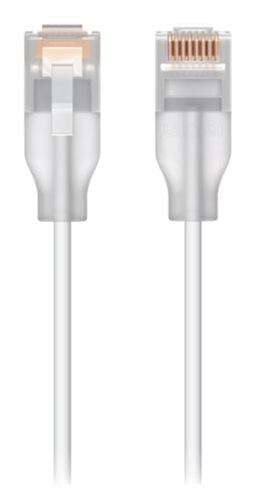 Ubiquiti UACC-Cable-Patch-EL-0.15M-W, UniFi Etherlighting Patch Cable, Length: 0.15m, 10GbE, Nano-Thin, White, 1 Year Warranty
