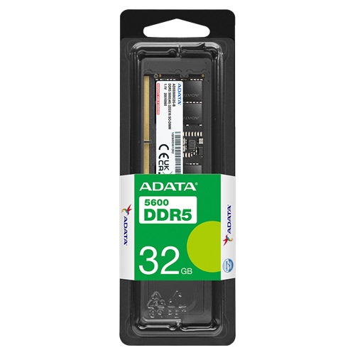 ADATA 32GB DDR5 DESKTOP MEMORY, 5600MHz UDIMM, LIFE WTY