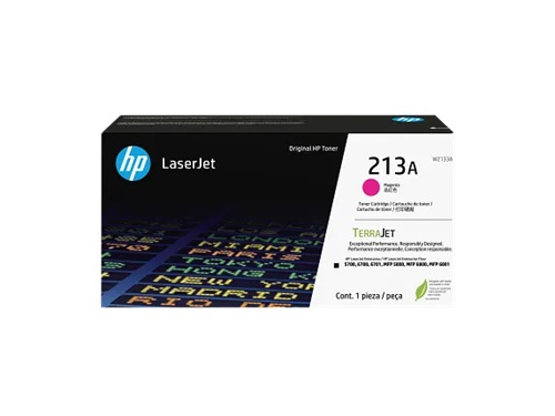 HP W2133A, 213A Magenta LaserJet Toner Cartridge, 1 Year Warranty
