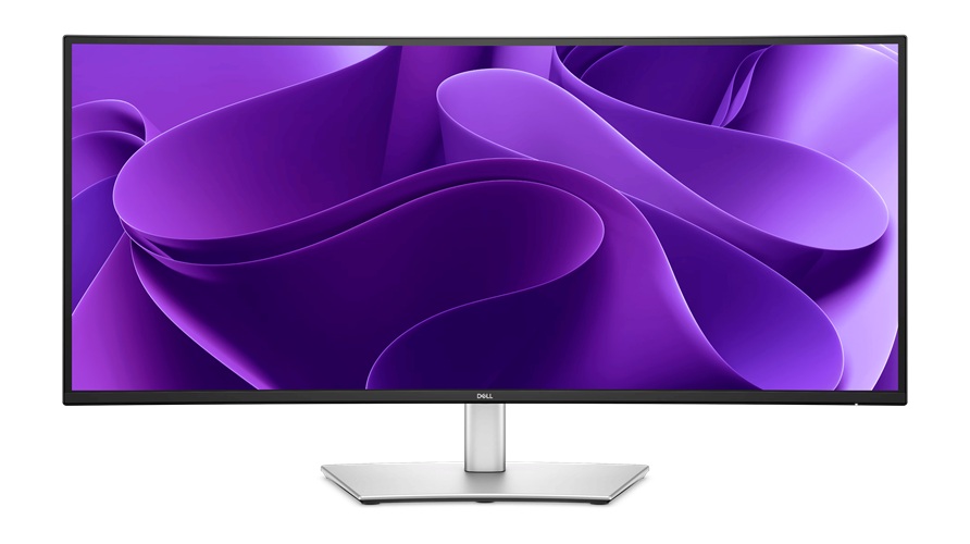 Dell P3425WE, Pro 34 Plus, 34.1" WQHD IPS Curved Monitor, 3440x1440, 21:9, 5ms, 100Hz, 1xHDMI, 1xDP, 1xUSB-C(DP Alt Mode/90W PD), GbE LAN, USB, VESA, Height Adjustable, Swivel, Slant, Tilt, 3 Year Warranty