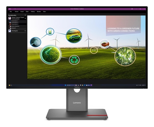 Lenovo ThinkVision P27q-40, 27" IPS QHD Monitor, 2560x1440, 16:9, 4ms