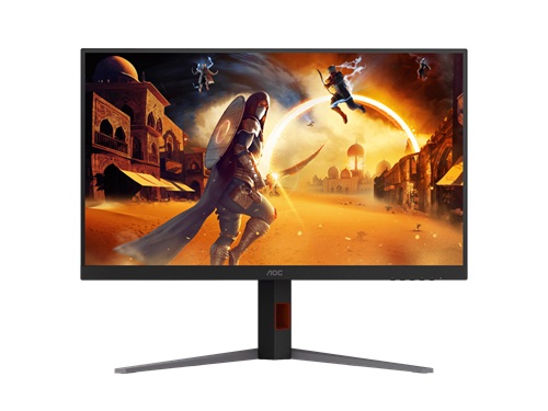 AOC U32G4, 31.5" Dual Refresh Rate Gaming Monitor, 4K UHD Screen, 3840x2160, 16:9, 0.5ms, 160Hz, Adaptive Sync, 2xHDMI, 1xDP, VESA, Height Adjustable, Pivot, Swivel, Tilt, 3 Year Warranty
