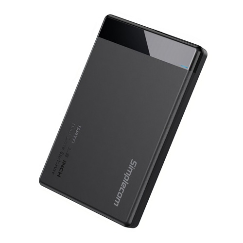 Simp Tool-free 2.5' SATA HDD SSD to USB-C Enclosure