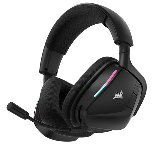 Corsair VOID V2 RGB Wireless Gaming Headset, Carbon, Over-ear