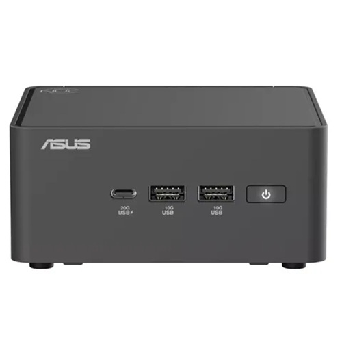 Asus BNUC15CRHI500004, NUC 15 Pro Tall SI Barebone Mini PC, Intel Core 5-120U, DDR5(0/2), M.2(0/2), Intel Integrated Graphis, WI-FI 7+Bluetooth, No OS, 3 Year Warranty