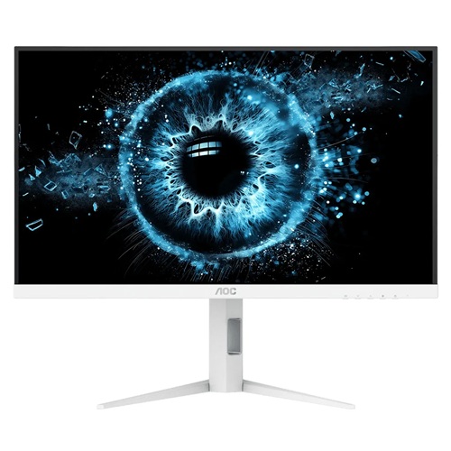 AOC Q27G4SL/WS, 27" QHD IPS Circular Polarized Gaming Monitor, 2560x1440, 16:9, 0.3ms, 320Hz, Adaptive Sync, 1xHDMI, 1xDP, VESA, Height Adjustable, Swivel, Pivot, Tilt, 3 Year Warranty