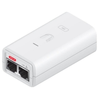 Ubiquiti POE-24-7W-G-WH, PoE Injector, 24VDC, .3A, Gigabit
