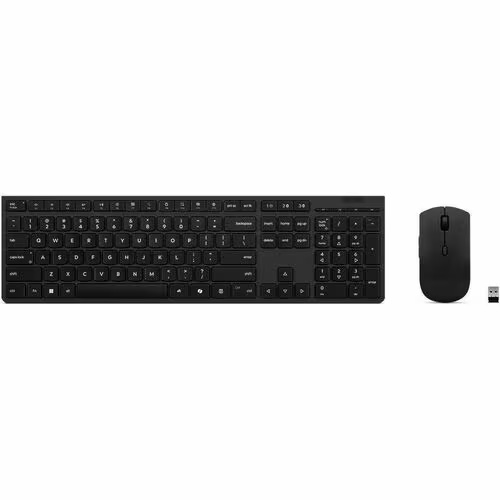 Le Wireless Professional Rechargeable Combo Keyboard and…