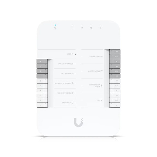 UBIQUITI UniFi GATE HUB, ACCESS CONTROL VIA CONNECTED ACCESS READERS/INTERCOM, 1YR