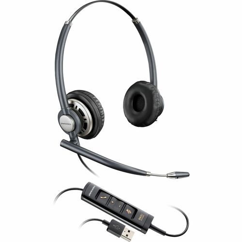 HP POLY ENCOREPRO HW725 UC STEREO CORDED HEADSET, USB-A