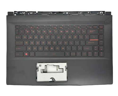 MSI 957-16R112-C20, FOR MSI 957-16R112-C20 Palmrest Keyboard LED US-International, 1 Year Warranty
