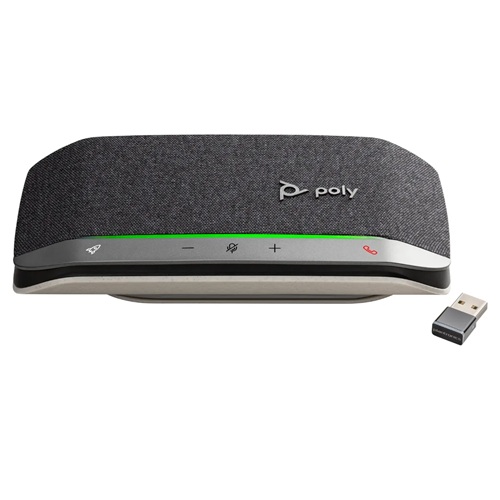 HP 772C6AA, Poly Sync 20+ UC Smart Spekaer Phone, Bluetooth + USB-A + BT600 USB-A Dongle, 2 Year Warranty