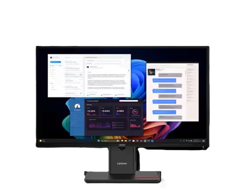 Lenovo 64AFGAR2AU, ThinkVision T27UD-40, 27" WLED IPS UHD Monitor, 3840x2160, 16:9, 4ms, 60Hz, 1xHDMI, 1xDP, USB-C, Ethernet, VESA, Height Adjustable, Swivel, Pivot, Tilt, 3 Year Warranaty