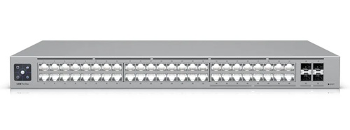 Ubiquiti USW-PRO-MAX-48, 48 Port, Layer 3 Etherlighting Switch, 2.5 GbE, 16 GbE RJ45 Ports, 32 GbE RJ45 , 4 10G SFP+, Throughput 112 Gbps,, 1 Year Warranty