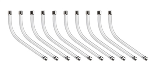 HP 8K7G7AA, Poly Voice Tube PKG Headset Parts Star Set Mirage and Supra, 10 Pieces