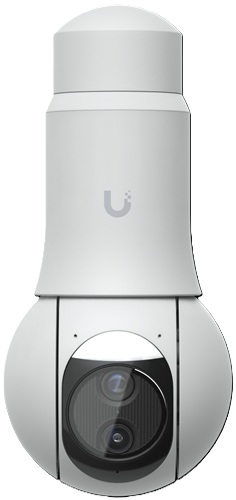 Ubiquiti UVC-G6-PTZ-W, IP Camera, 8MP/4K, up to 30m IR Night Vision Distance, 1xFast Ethernet Port, Rated IP66 and IK04, Pan, Tilt, and Zoom Functions, White, 1 Year Warranty