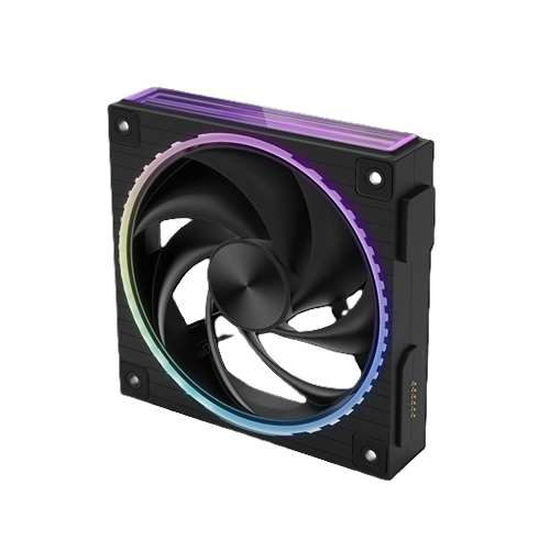 Zalman ZM-DF120 BLACK, ARGB Fan: 120mm, PWM, 2300RPM, Air Flow: 70.1CFM, Noise Level: 34.5dB(A), LifeSpan: 70,000 hours, Black, 1 Year Warranty