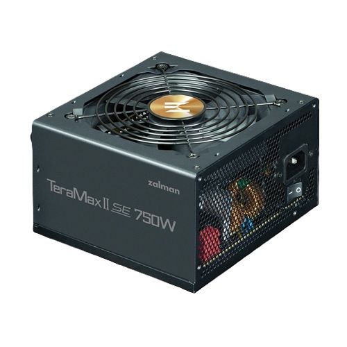 Zalman ZM750-TMX2SE, TeraMAx2SE, 750W, 80 Plus Gold, Fully Modular, Fan Size: 120mm, ATX, 7 Year Warranty