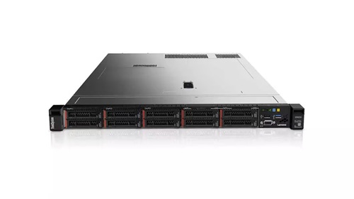 Lenovo 7DG9CTO1WW, ThinkSystem SR630 V4, Intel Xeon 6507P 150W 3.5GHz Processor, Octa Core, 4x32GB TruDDR5 6400MHz (1Rx4) RDIMM, 2.5" 2x3.84TB SATA 6Gb/s, 2x 960GB NVMe SSD, 2x 800W 230V/115V Platinum CRPS Hot-Swap Power Supply v1.5, 1U