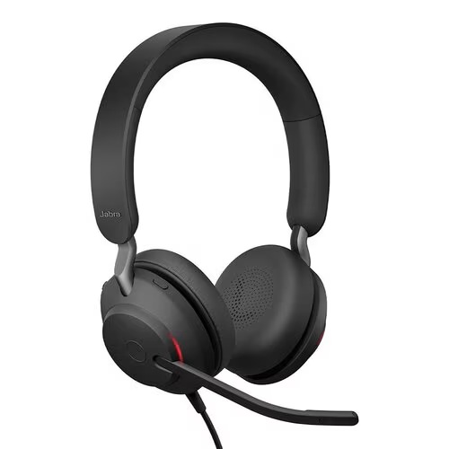 JABRA CORDED EVOLVE2 40 SE UC STEREO HEADSET, USB-C/A