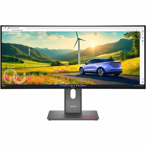 LENOVO P34WD-40 34" WQHD IPS CURVE(21:9), DP, HDMI, USB(5), USBC(3), LAN, H/ADJ, SPKR, 3YR