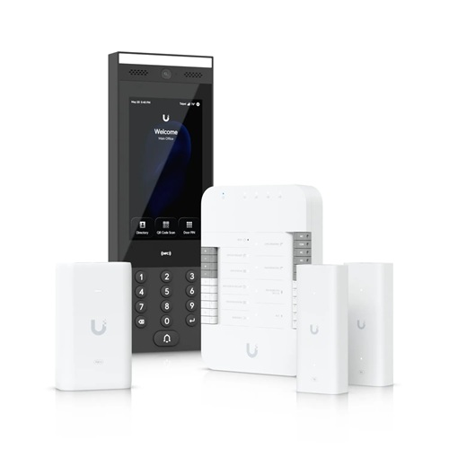 Ubiquiti G3-SK-GATE, G3 Gate Starter Kit, Come With 1xGate Hub, 1xG3 Intercom, 1x PoE++ adapter, 2x 2 Wire PoE Extenders, Ove Twisted Pair Extender For Access, 1 Year Warranty
