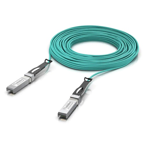 Ubiquiti UACC-AOC-SFP10-30M, 10Gbps Long-Range DAC, 30m Length, Long-range SFP+ Direct Attach Cable with 10Gbps Maximum Throughput Rate, 1 Year Warranty