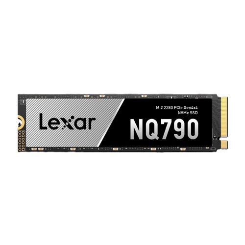 Lexar LNQ790X512G-RNNNG, NQ790 M.2 2280 PCIe 4.0 SSD, 300TBW, Read Speed up to 6400MB/s, Write Speed up to 2900MB/s, MTBF: 1,500,000 Hours, 5 Year Warranty