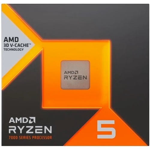 AMD 100-100001904WOF, Ryzen 5 7500X3D, AMD5 Socket, Hexa Core, 12Threads, Base: 4.00GHz, Boost: 4.5GHz, 102MB Cache, TDP: 65W, 3 Year Warranty