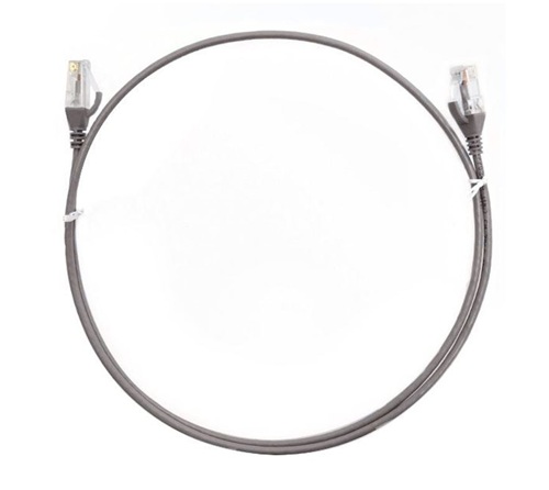 8ware CAT6THINGE-2M, CAT6 Ultra Thin Slim Cable 2m / 200cm, RJ45 Ethernet Network LAN UTP Patch Cord 26AWG for Data, Grey, 3 Year Warranty